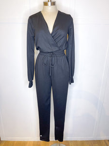 Knit LS Jumpsuit//2 Colors