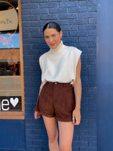 Load image into Gallery viewer, Cuffed Corduroy Shorts//2 Colors
