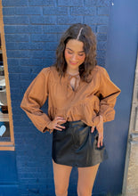 Load image into Gallery viewer, Denim Bubble Sleeve // 3 colors
