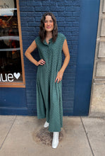 Load image into Gallery viewer, Checkered Knit Jumpsuit
