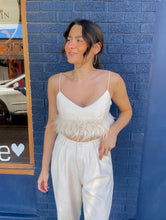 Load image into Gallery viewer, Feathered Bra Top
