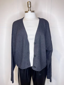 Oversized Button Cardigan//3 Colors