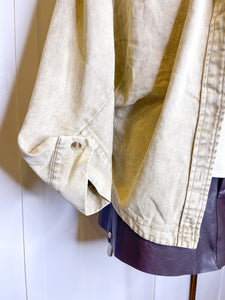 Cuff Washed Shacket//2 Colors