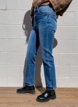 Load image into Gallery viewer, Mid-Rise Slim Straight Jean
