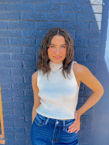 Mock Neck Sweater // 3 colors