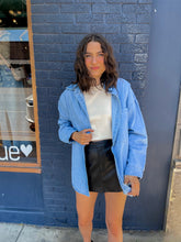 Load image into Gallery viewer, Washed Denim Shacket
