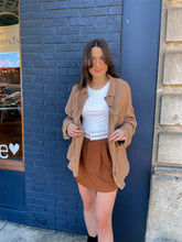 Load image into Gallery viewer, Waffle Distressed Button Down
