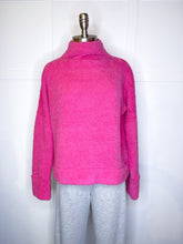 Load image into Gallery viewer, Fuzzy Sherpa Mock Sweater
