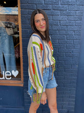 Load image into Gallery viewer, Distressed Braided Sweater
