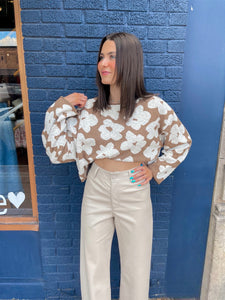 Ditsy Floral Sweater