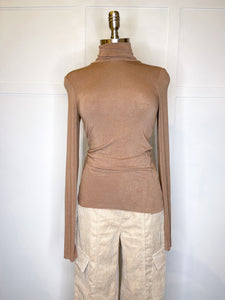 High Neck Long Sleeve Top