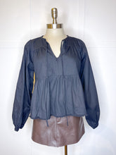 Load image into Gallery viewer, Denim Bubble Sleeve // 3 colors
