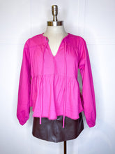 Load image into Gallery viewer, Denim Bubble Sleeve // 3 colors
