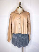 Load image into Gallery viewer, Pleated Leather Top // 3 colors
