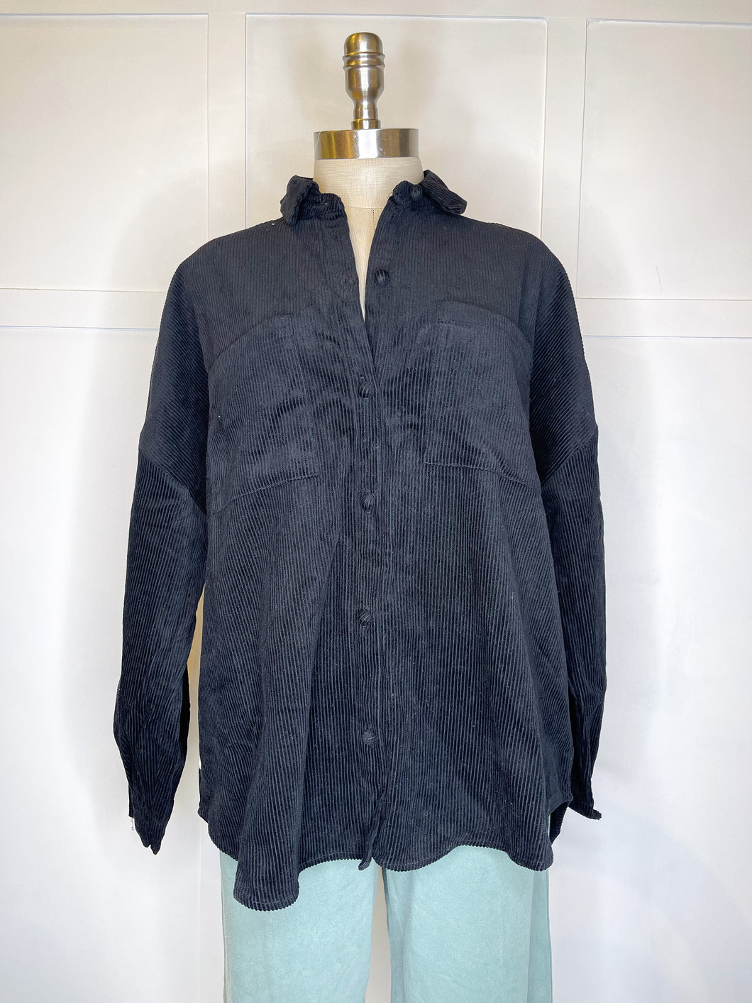 Corduroy Shacket // 3 colors