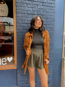 Ribbed Knit Shacket