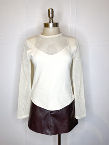 LS Mesh Top // 2 colors
