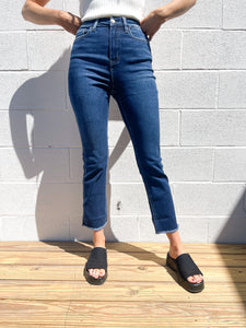 Dark Stretch Slim Straight