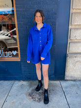 Load image into Gallery viewer, LS Denim Romper
