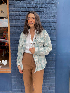Plaid Woven Shacket//3 Colors