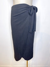 Load image into Gallery viewer, Wrap Tie Midi Skirt // 2 Colors
