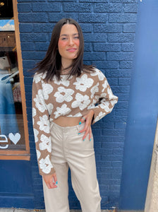 Ditsy Floral Sweater