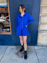 Load image into Gallery viewer, LS Denim Romper
