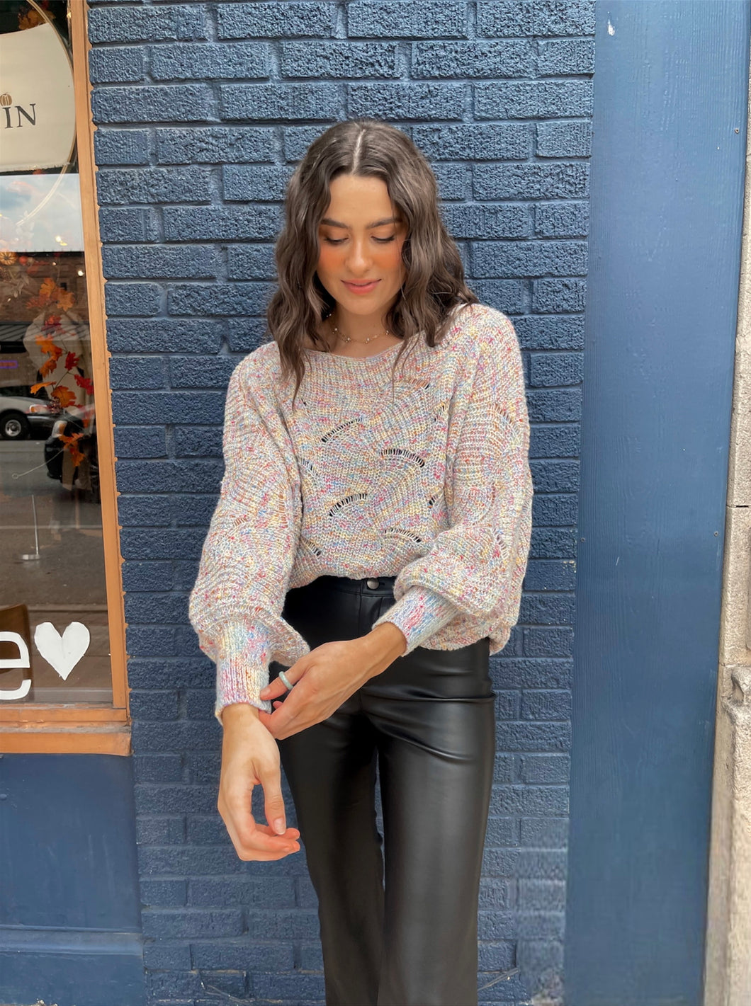 Open Knit Sweater // 3 colors