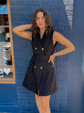 Load image into Gallery viewer, Double Breasted Vest Dress // 2 colors
