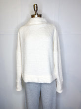 Load image into Gallery viewer, Fuzzy Sherpa Mock Sweater
