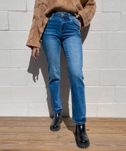 Load image into Gallery viewer, Mid-Rise Slim Straight Jean
