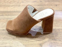 Load image into Gallery viewer, Chocolate Suede Mule
