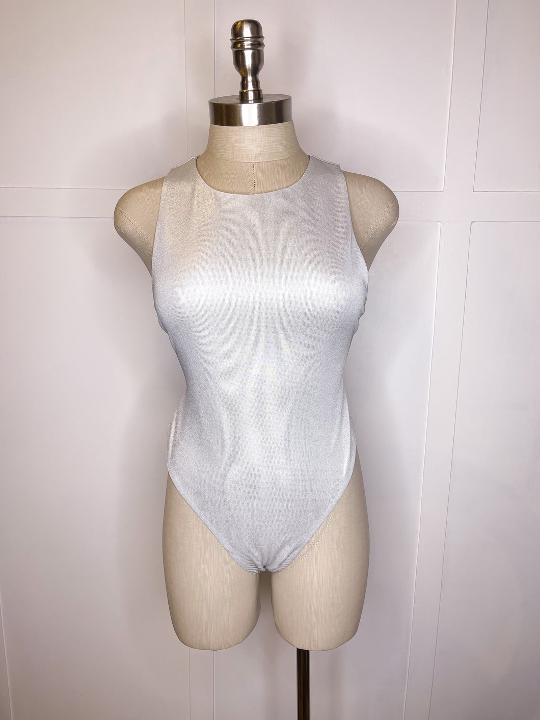 Metallic Tank Bodysuit