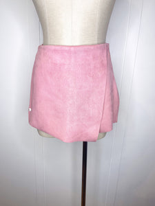 Suede Asymmetrical Skort // 3 colors