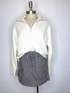 Quarter Zip Sweater // 3 colors