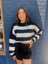 Load image into Gallery viewer, Chunky Stripe Sweater // 2 colors
