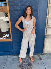 Load image into Gallery viewer, Nylon Cargo Jumpsuit
