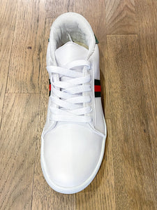 White Stripe Sneaker