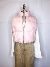 Load image into Gallery viewer, Cropped Puffer Vest // 4 colors

