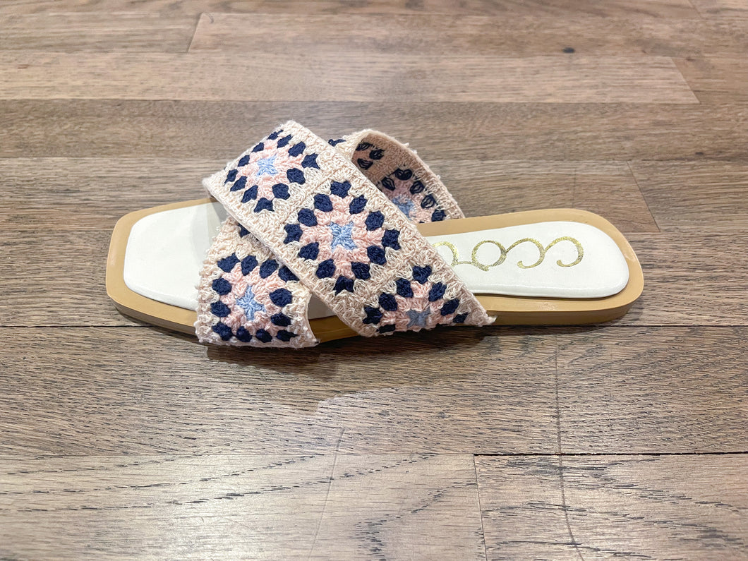 Cross Crochet Slide