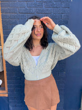 Load image into Gallery viewer, Knit Bubble Cardigan // 3 colors
