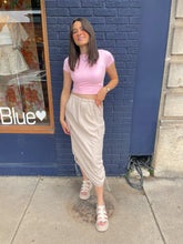 Load image into Gallery viewer, Drawstring Cargo Skirt//2 Colors

