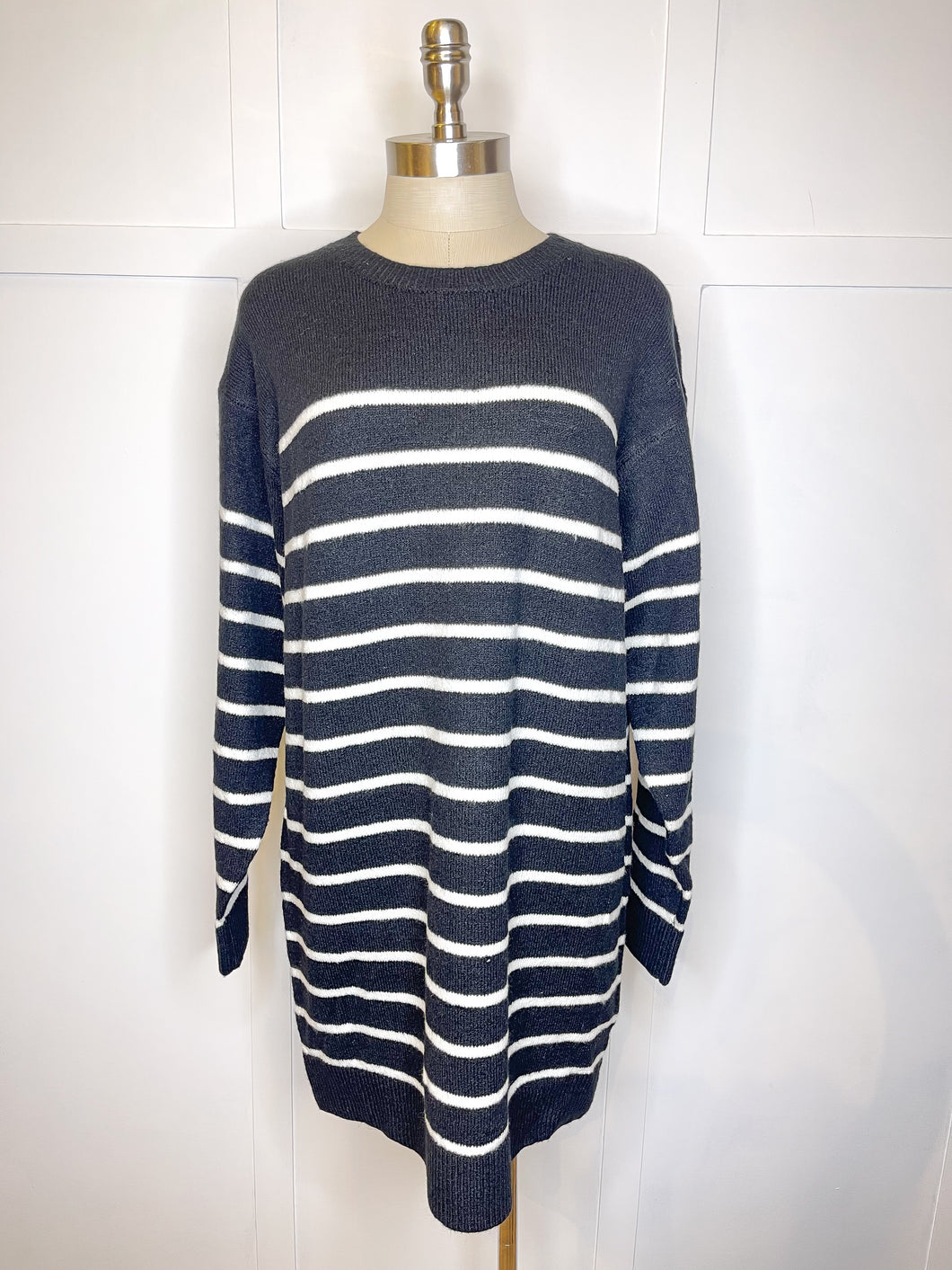 Stripe Sweater Dress//2 Colors