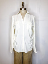 Load image into Gallery viewer, Ruched V Neck Blouse // 3 colors

