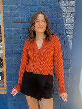 Load image into Gallery viewer, Scallop Edge Sweater

