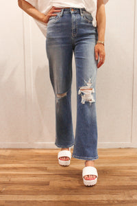 90's Wide Leg High Rise Jean