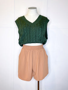 Elastic Waist Shorts // 2 Colors
