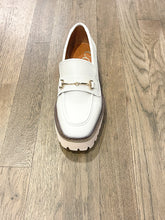 Load image into Gallery viewer, Cream Buckled Loafer
