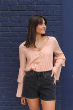 Load image into Gallery viewer, Ruffle Long Slv Bodysuit
