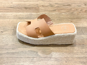 H Platform Sandal